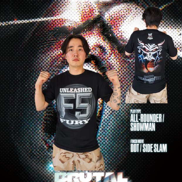WWE 브록레스너 'F5 FURY' M