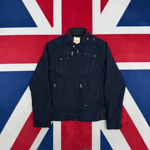 디젤 나일론 바이커자켓 L