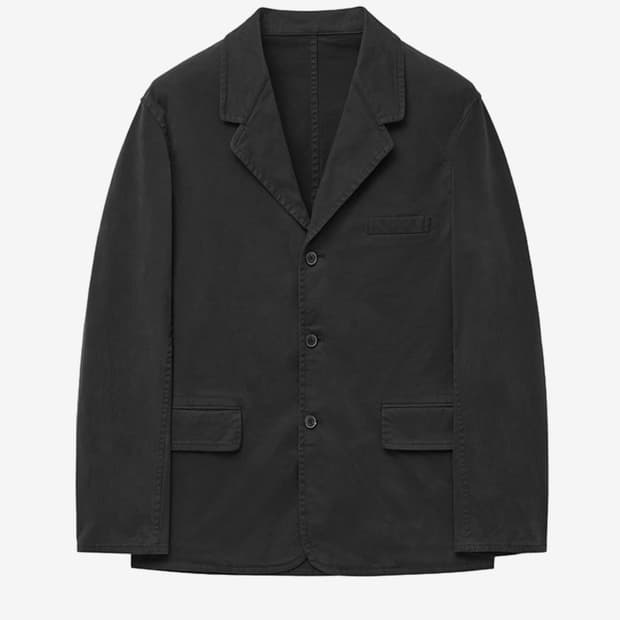 인사일런스 다이드 코튼 블레이저