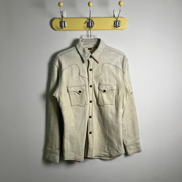 The Flat Head 더 플랫 헤드 사슴 가죽 웨스턴 셔츠 40