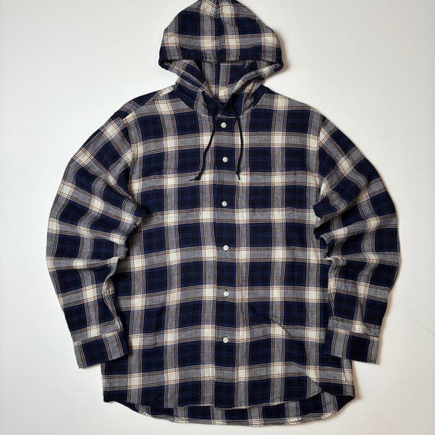 엑스라지 XLARGE 재팬 체크 후디 셔츠 PN8485