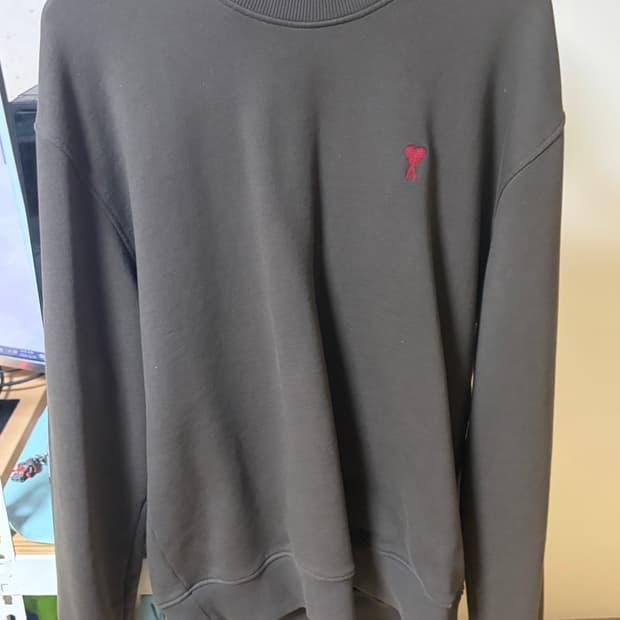 아미 맨투맨 카키