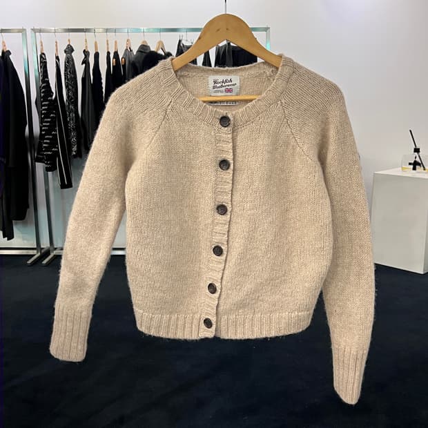 [55] 락피쉬 웨더웨어 100% 파인 울 니트 가디건 