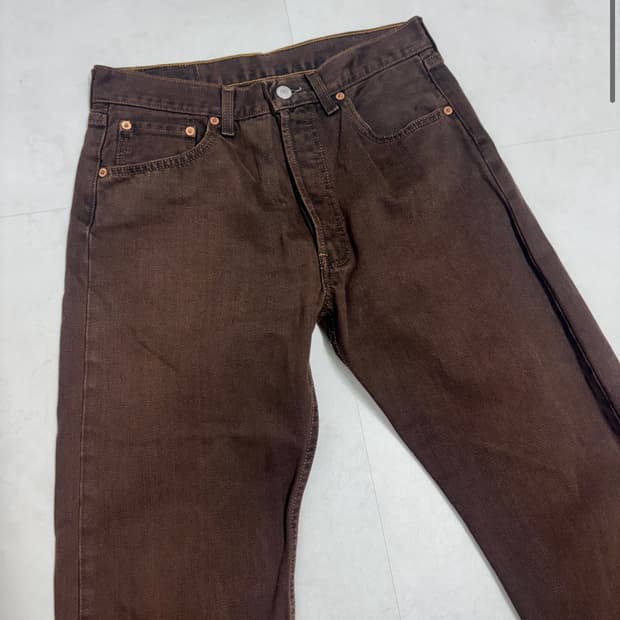 리바이스 데님 브라운