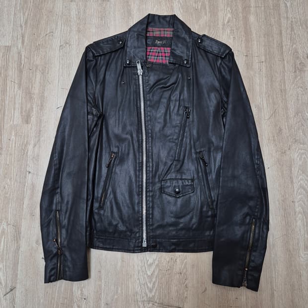 에이프릴77 여성 가죽자켓