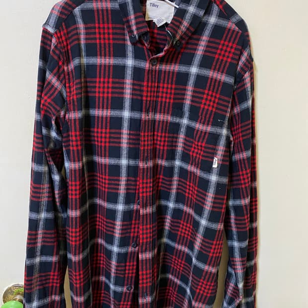 빈티지 플라넬 셔츠