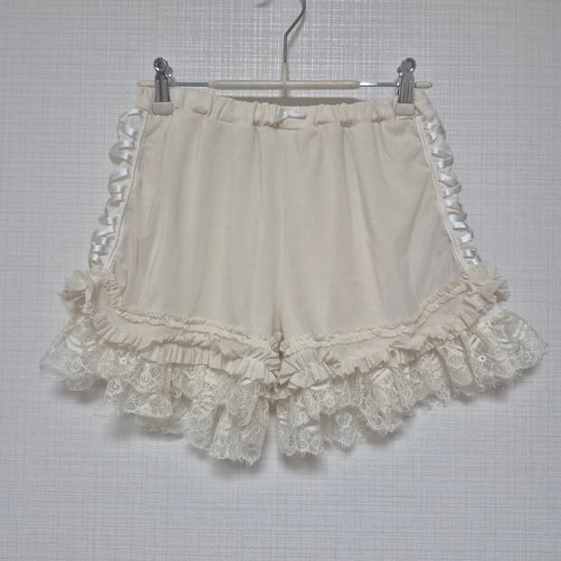 Language 히메갸루 오프화이트 스카팡