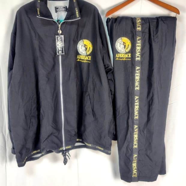 A.VERSACE 베르사체 블랙 트레이닝복 세트