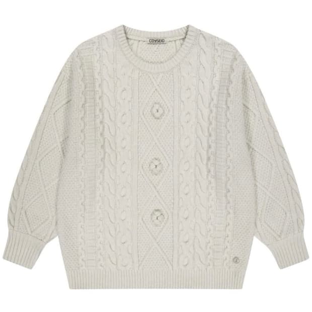 코이세이오 폼폼니트 아이보리 미개봉