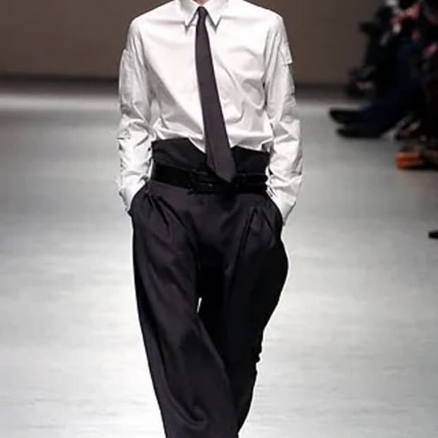 라프시몬스 05AW 더블 벨트