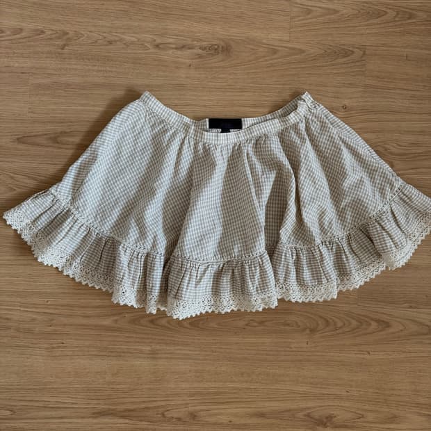 자라 Zara 프릴 미니 스커트 S