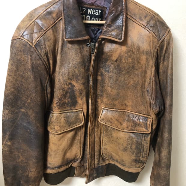 A-2 가죽자켓 팝니다