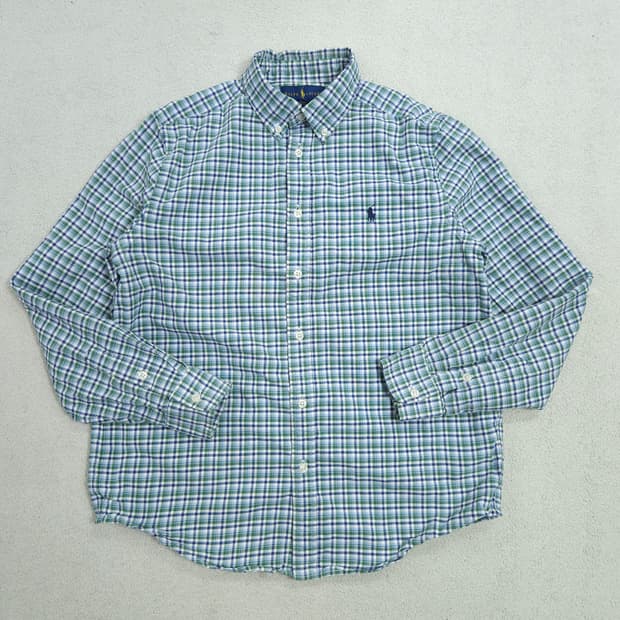 폴로 랄프 로렌 체크 셔츠 XL18-20