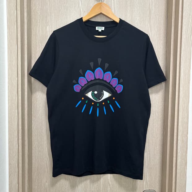 겐조KENZO EyE로고 반팔티M/블랙