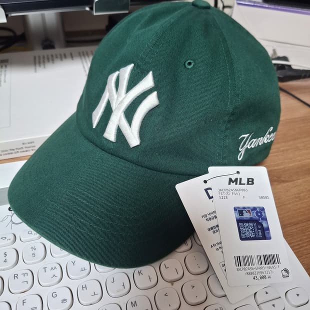MLB 뉴욕양키스 볼캡 그린