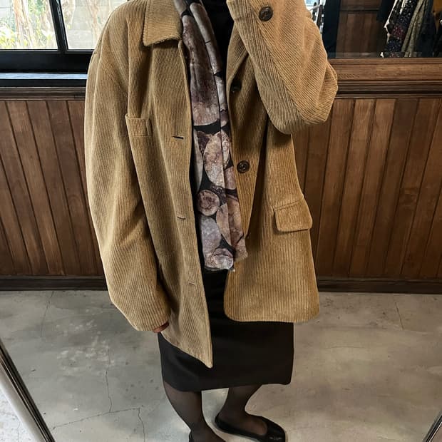 BURBERRY corduroy jacket