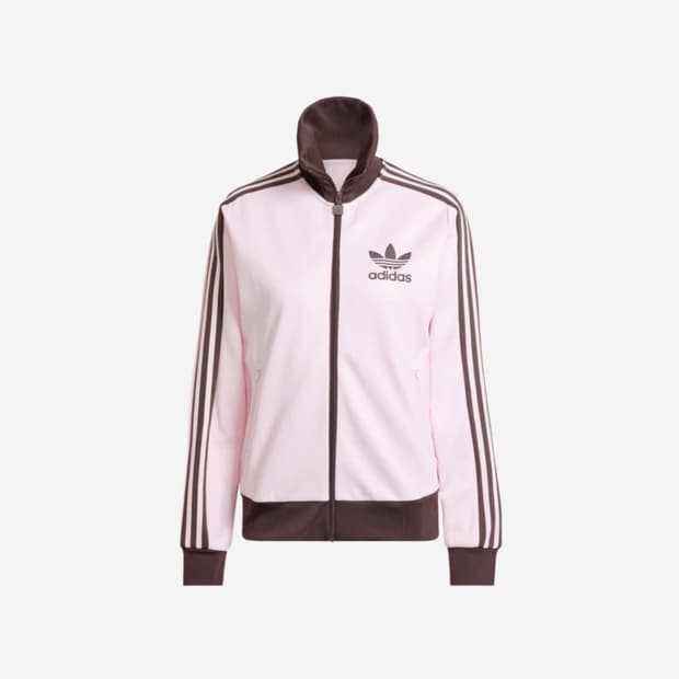 아디다스 베켄바우어 트랙 자켓 클리어 핑크 XS