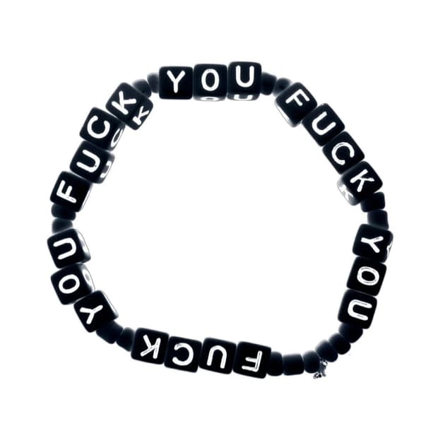 Fuxx you 팔찌