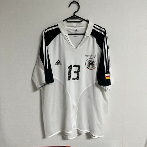 아디다스 독일 발락 축구 유니폼 XL