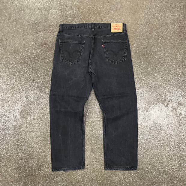 00s 리바이스505 블랙진 (36)