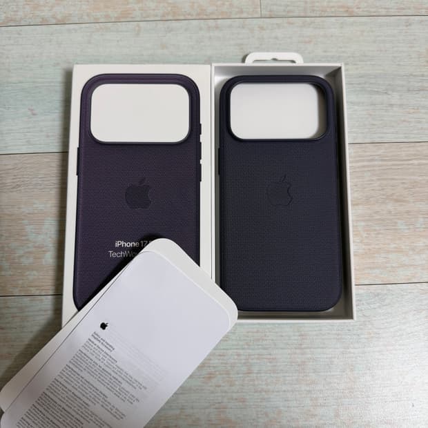 아이폰17프로 테크우븐 케이스 판매합니다