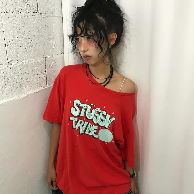 Stussy Mint Logo T-shirt