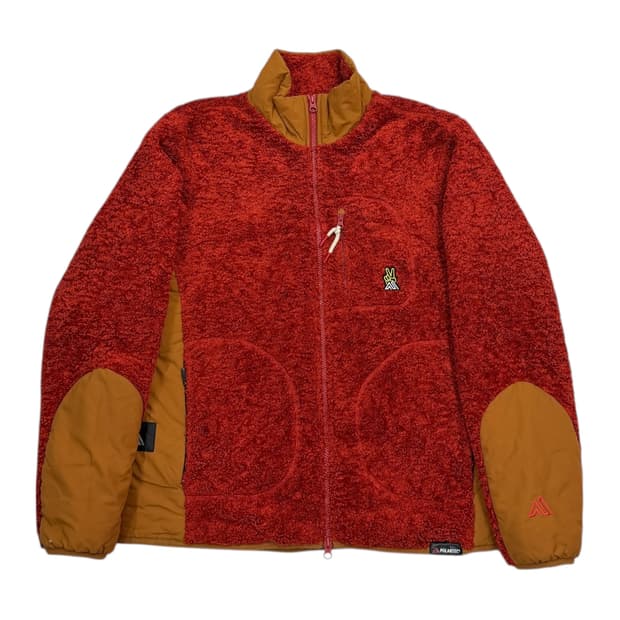 그레고리 디콘 폴라텍 플리스 후리스 자켓 오렌지 M