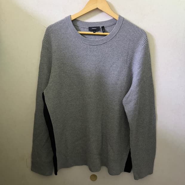 띠어리 남성 그레이 와플 니트 XXL (남성 105정도)