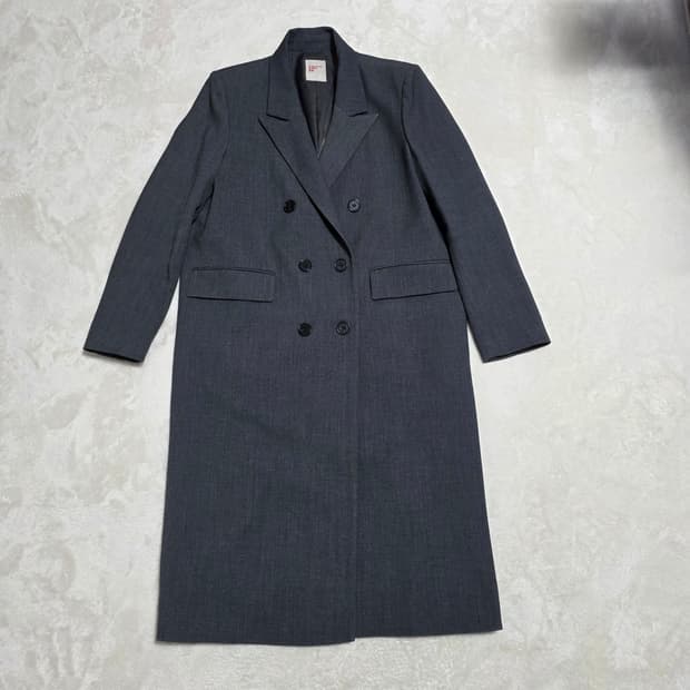 (M)여성 에잇세컨즈 더블 롱 코트 봄가을