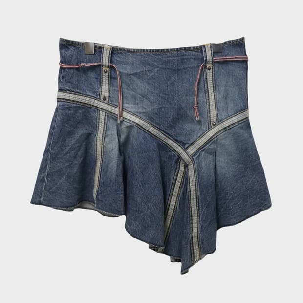 Mozilla y2k 언발 데님 스커트 64527