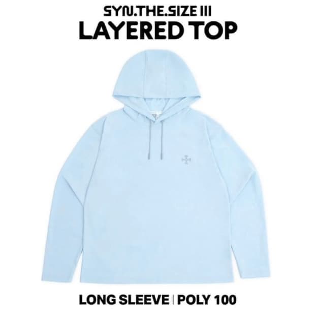 실라카겔 x 비이커 레이어드 후드티 (Size 2)