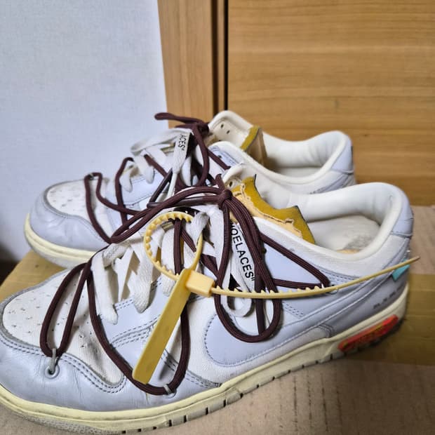 나이키 x 오프화이트 덩크로우 280 로트46
