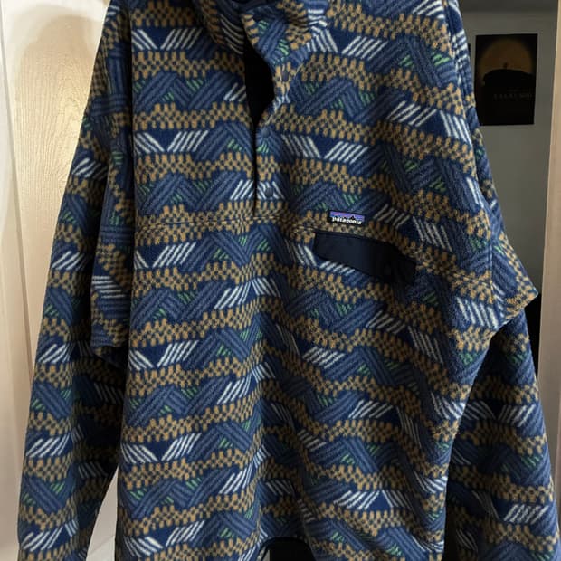 파타고니아 패턴 신칠라 18ss