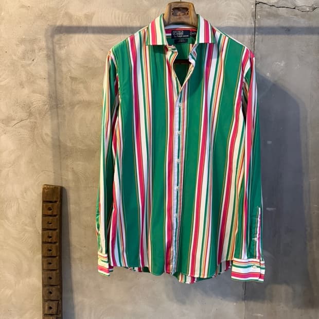 폴로 랄프로렌 스트라이프 셔츠 100