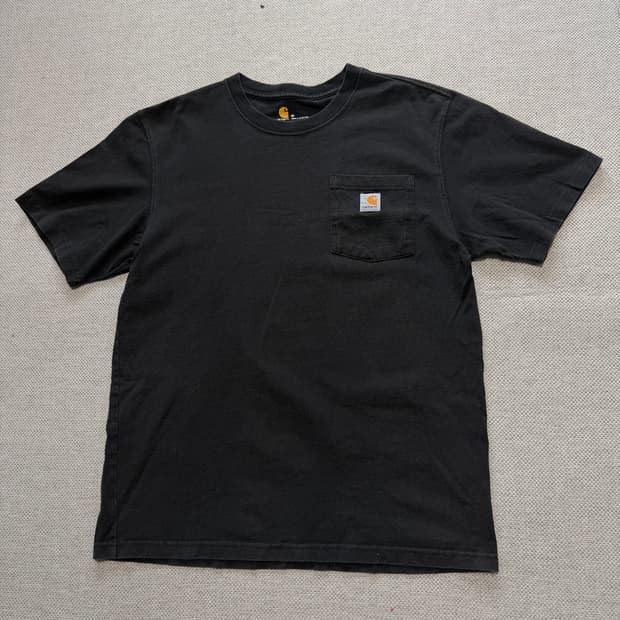 칼하트 오리지널 핏 포켓 반팔티