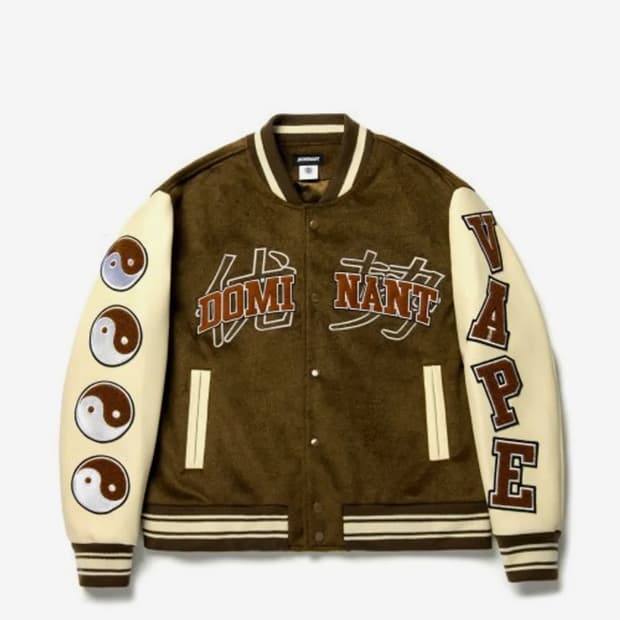 도미넌트 바시티 자켓m