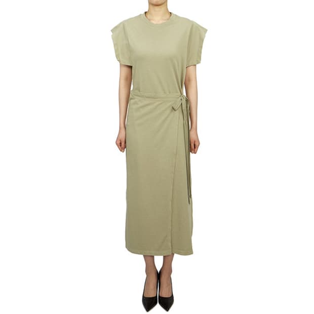 바네사브루노 2024 코튼 랩 롱 원피스 M사이즈