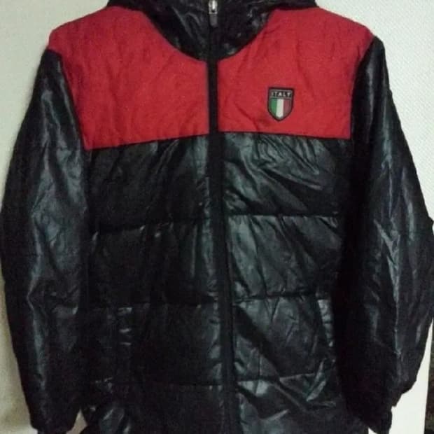 이탈리아 국대 아동 후드 패딩 점퍼 130호