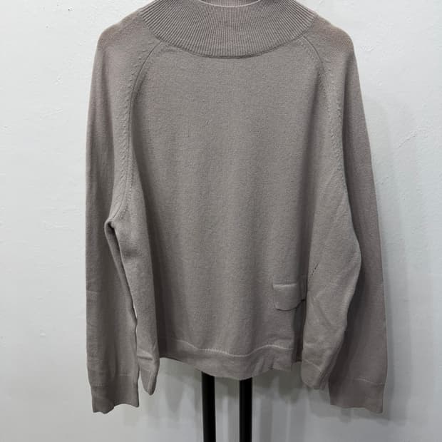 정품) 엘라코닉 캐시미어100 라운드넥 니트 66