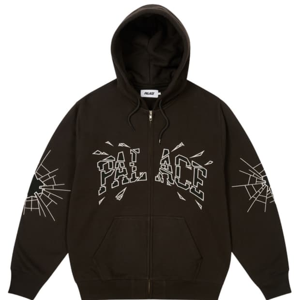 ( XXL ) 팔라스 쉐터 집 후드 블랙 24FW