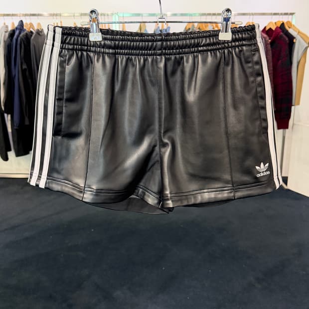 [M] 아디다스 레더 쇼츠 반바지