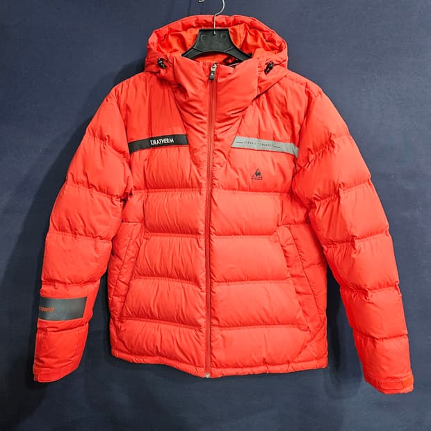 르꼬끄 레드컬러 남성 105 덕다운 패딩 