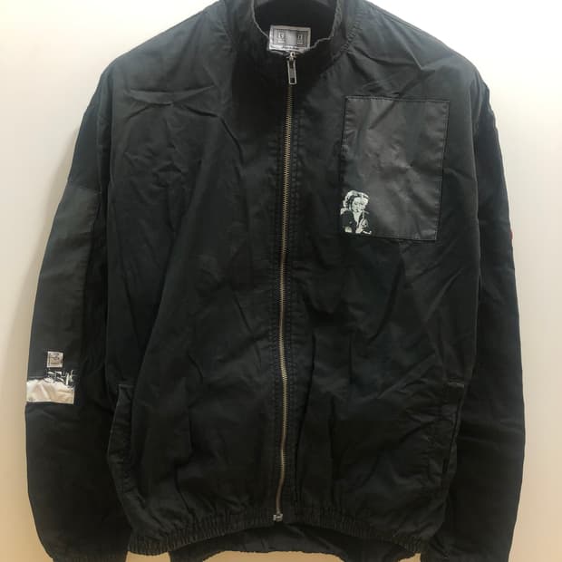 [M] 카브엠트 블랙 리플렉트 집업 자켓