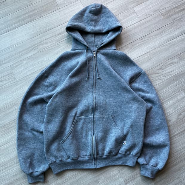 00s russell athletic hoodie zip