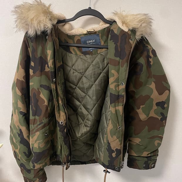 Only 카모 후드 자켓 M