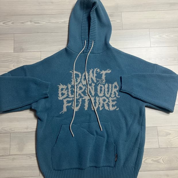 아조바이아조 니트 후드티