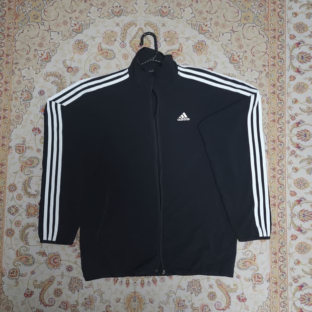 아디다스 삼선 져지 트레이닝 집업
L