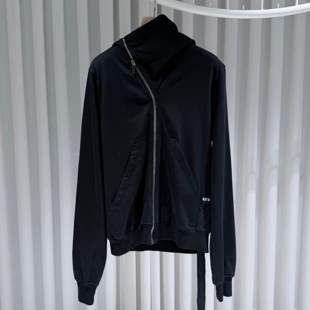 (S+/L) / 릭오웬스 블랙 마운틴 후드 집업