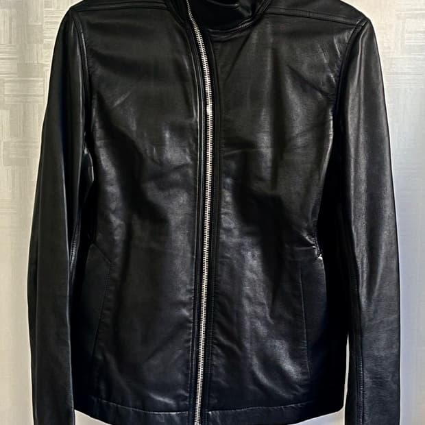 릭오웬스 몰리노 레더자켓 램스킨