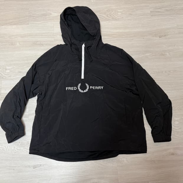 [105] 프레드페리 후드 하프집업 아노락